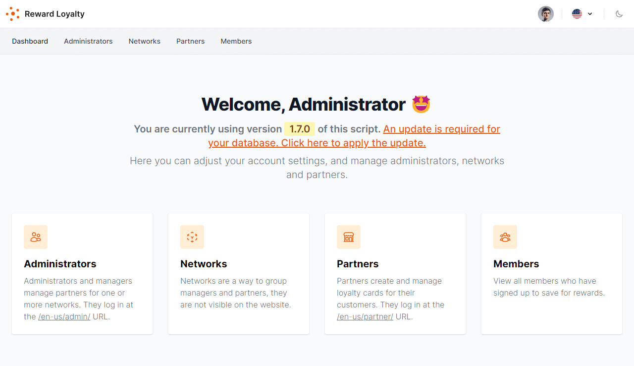 Admin Dashboard