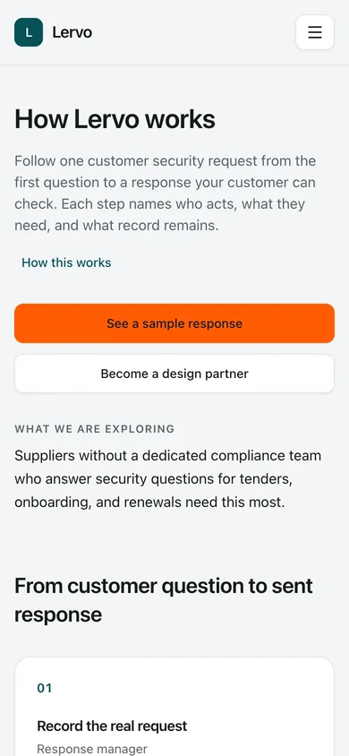 Product. The product page walks through the flow from a customer request to an issued, verifiable edition.